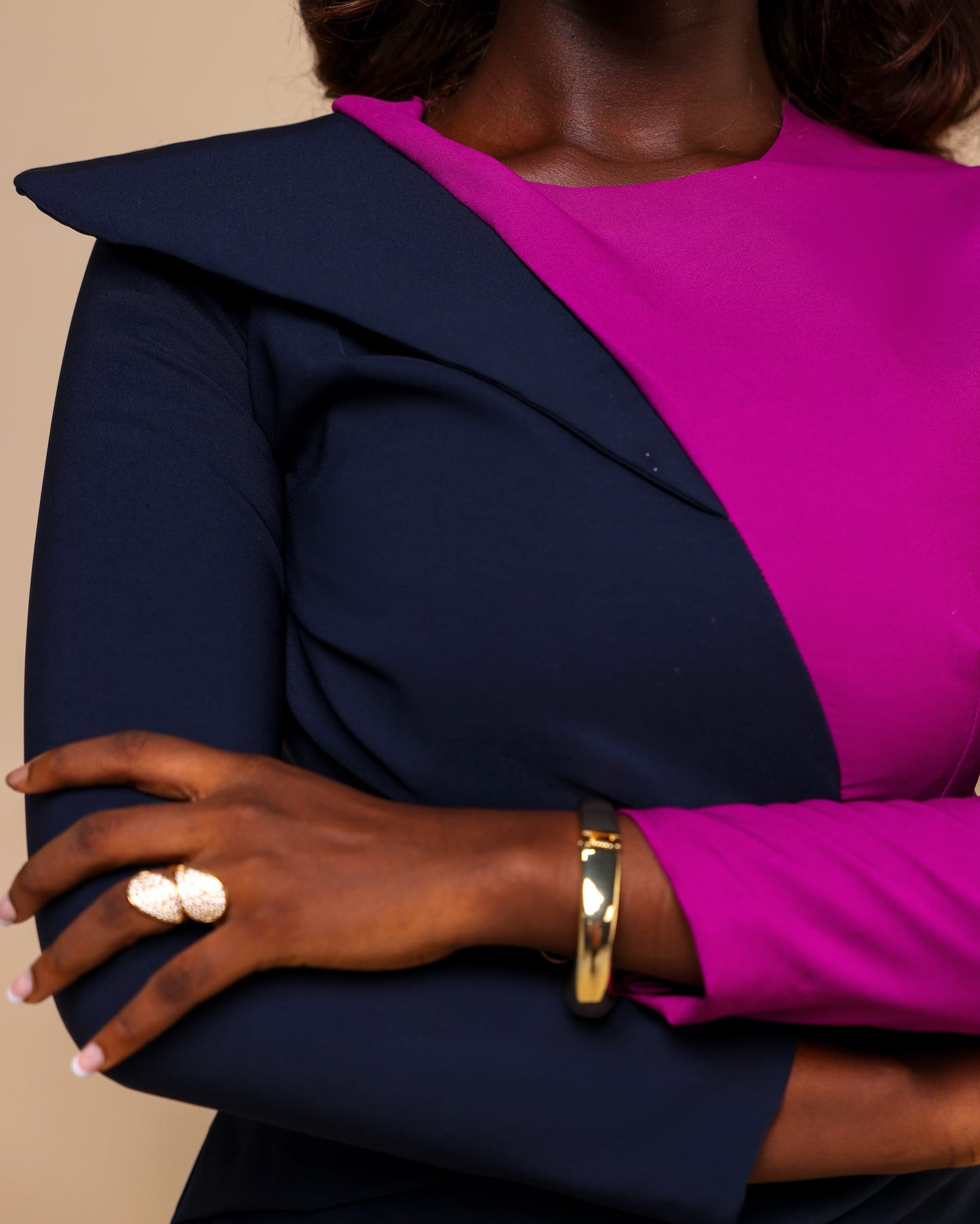 Kaito Two-Tone Dress